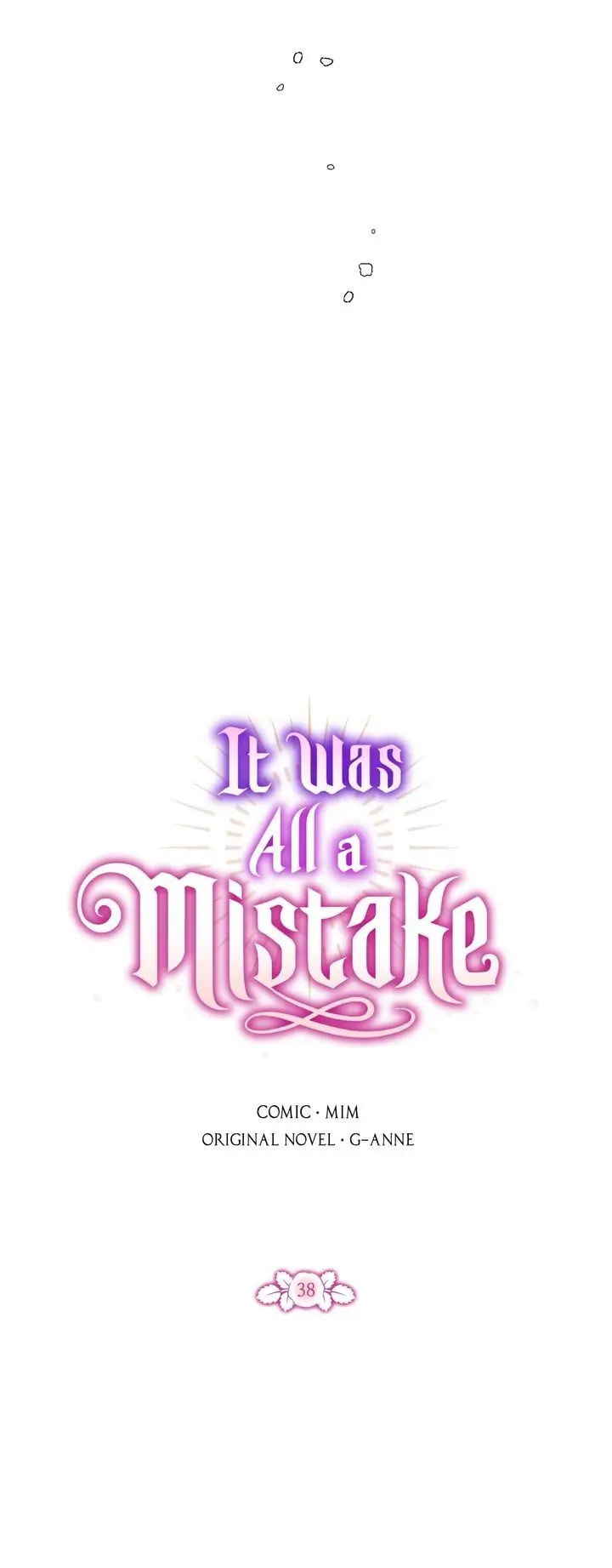 It Was All a Mistake