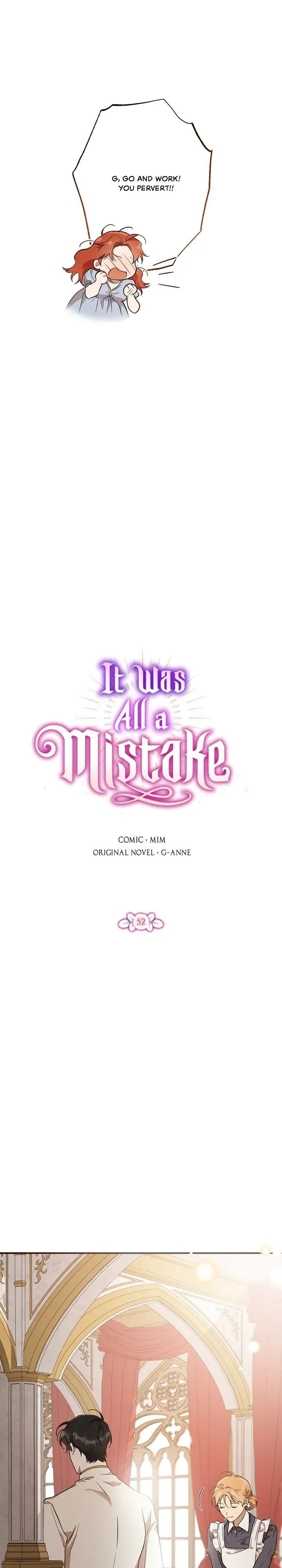 It Was All a Mistake