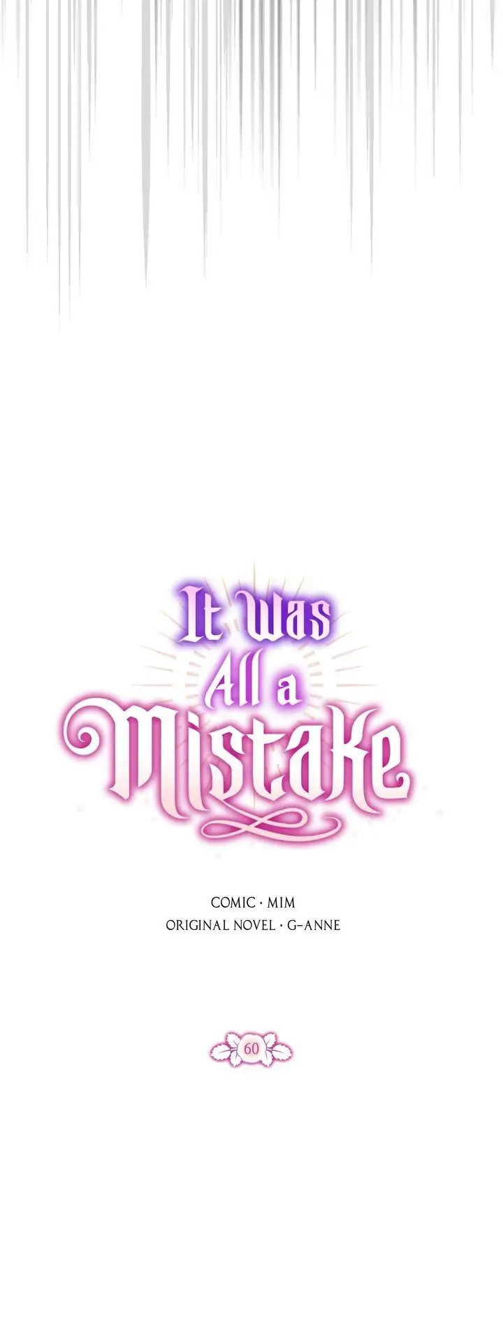 It Was All a Mistake