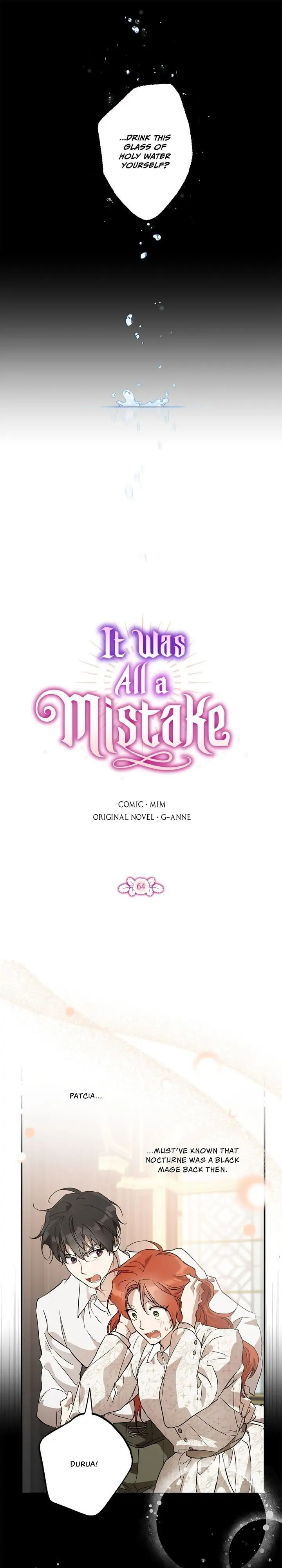It Was All a Mistake