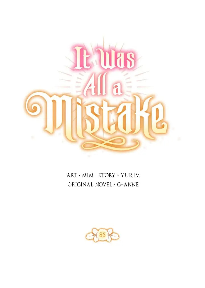 It Was All a Mistake