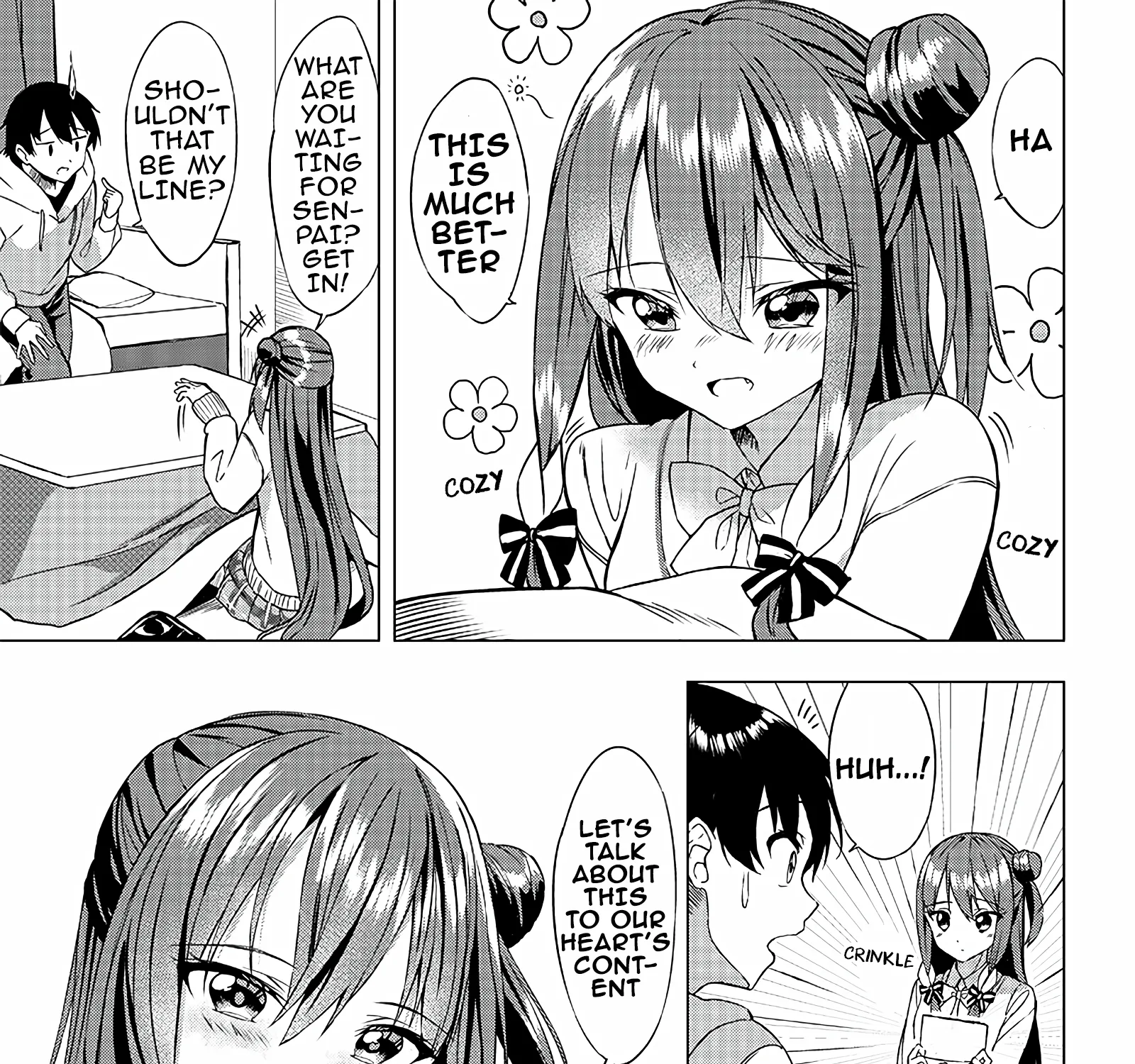 You'll listen to me, won't you? Senpai