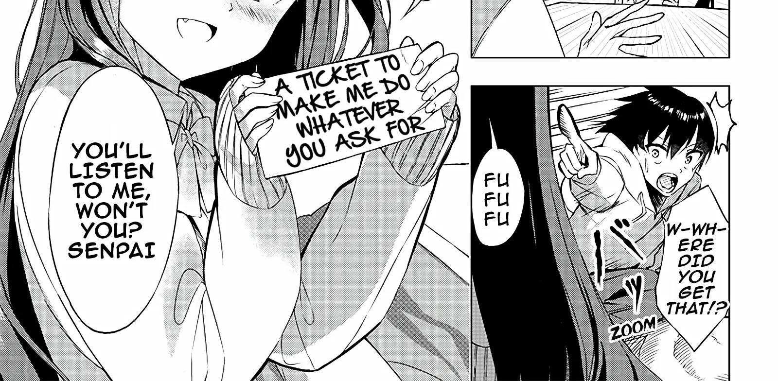 You'll listen to me, won't you? Senpai