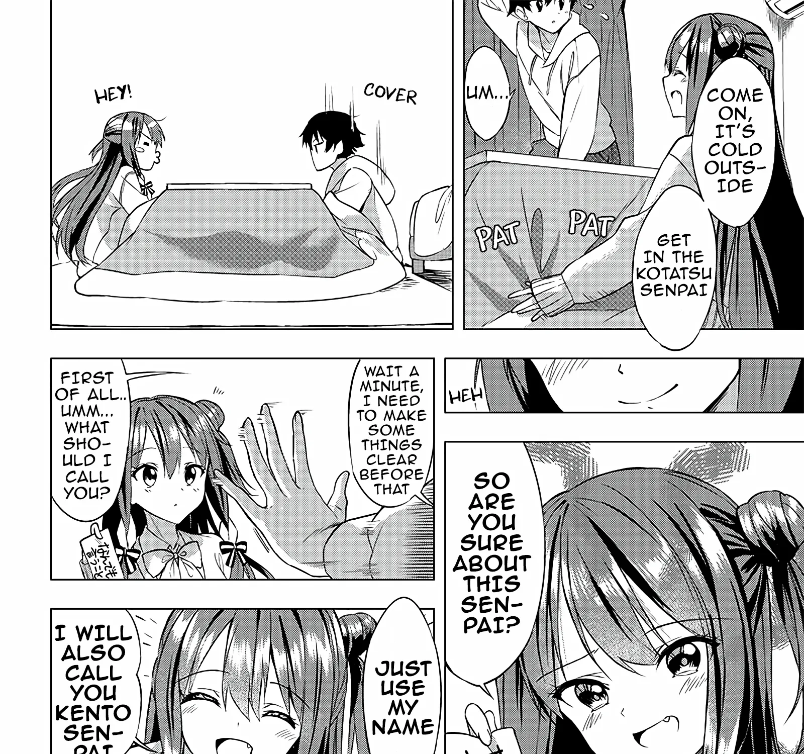 You'll listen to me, won't you? Senpai