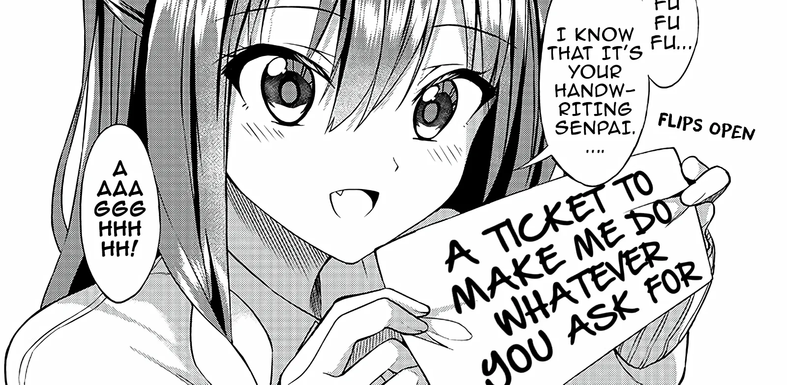 You'll listen to me, won't you? Senpai
