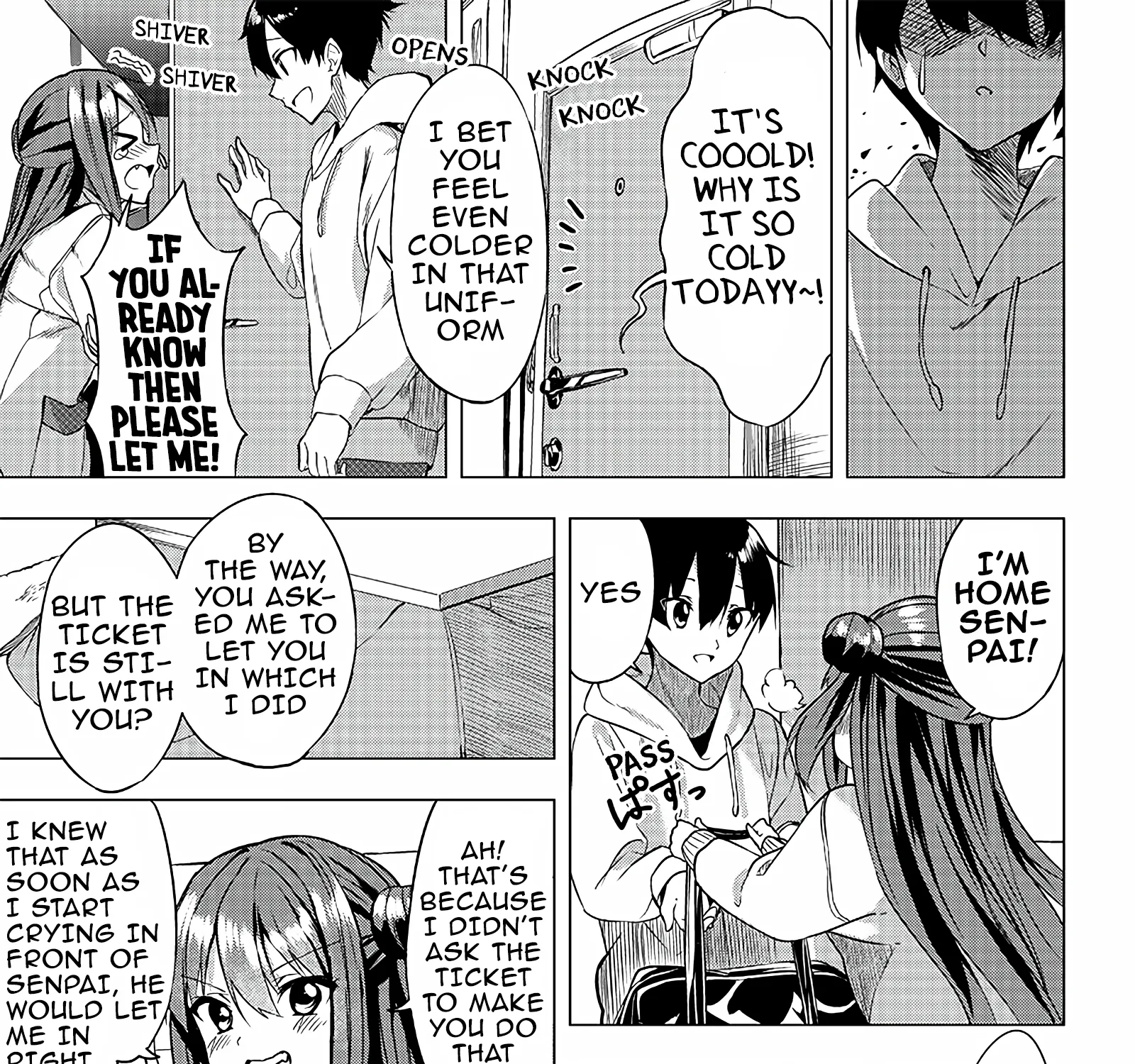 You'll listen to me, won't you? Senpai