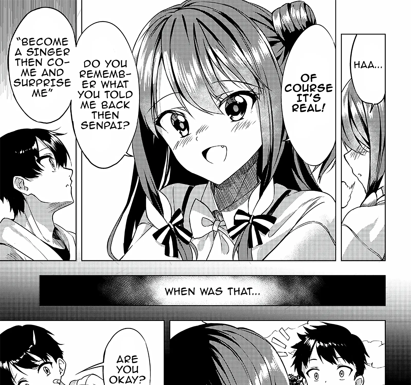 You'll listen to me, won't you? Senpai