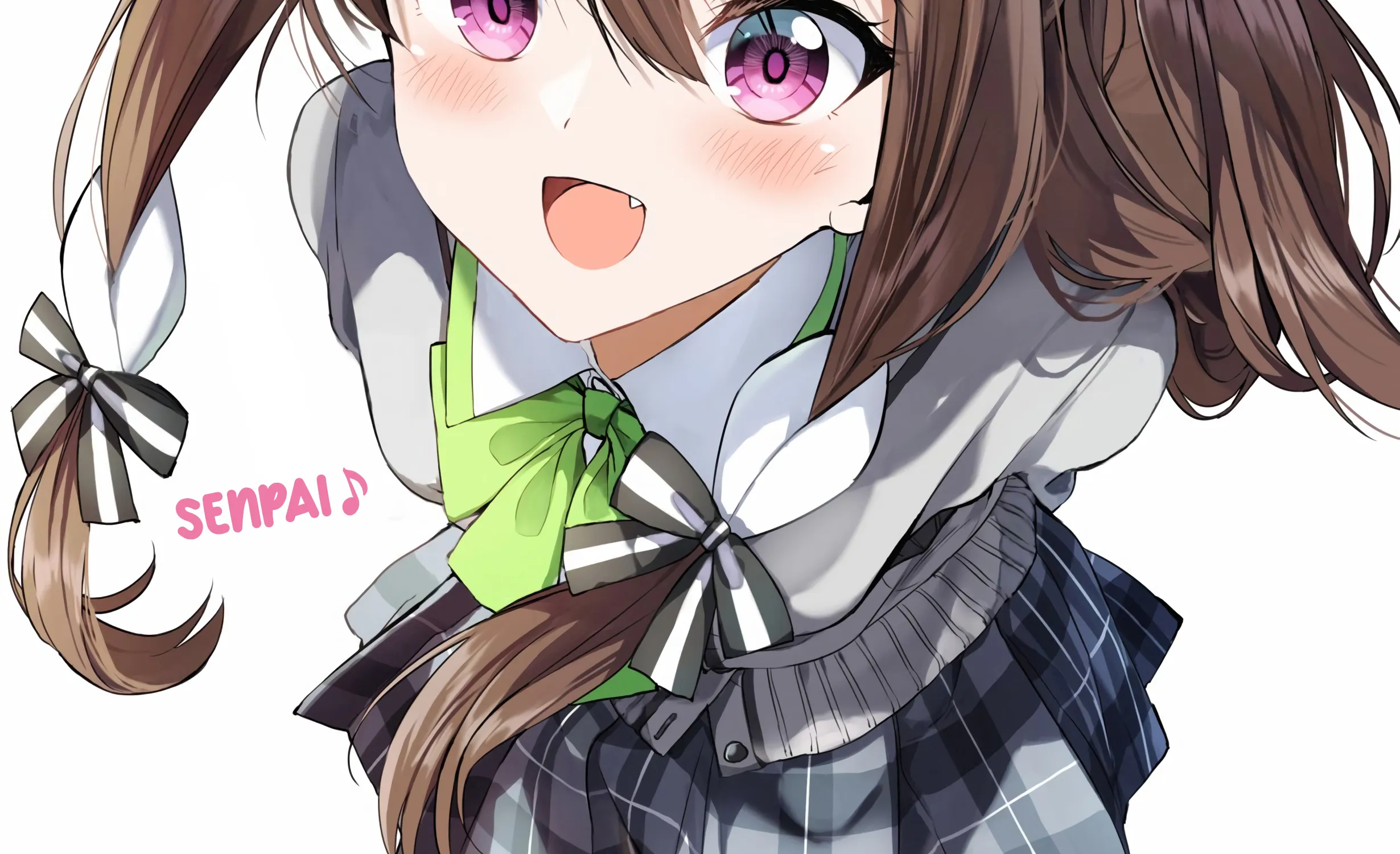 You'll listen to me, won't you? Senpai
