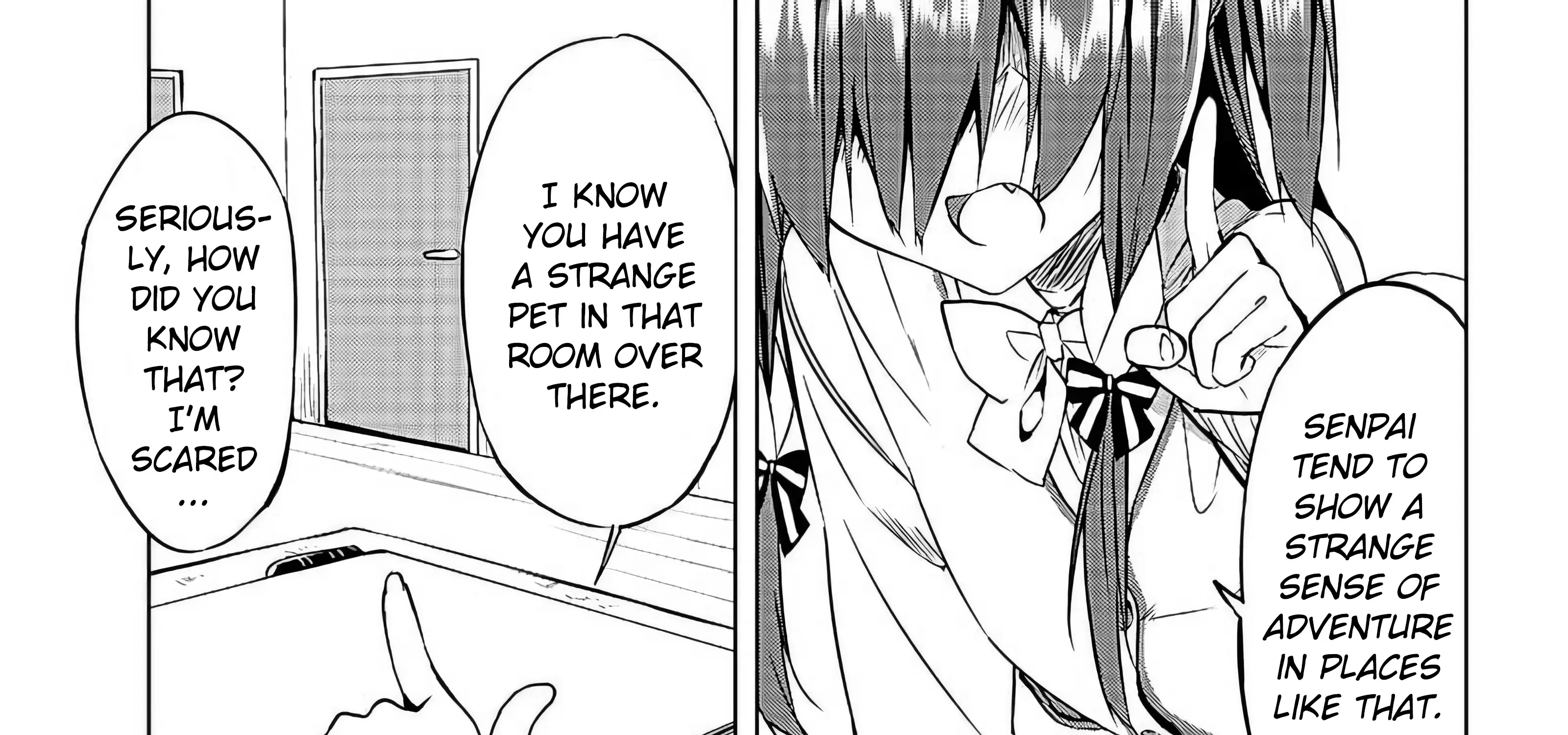 You'll listen to me, won't you? Senpai