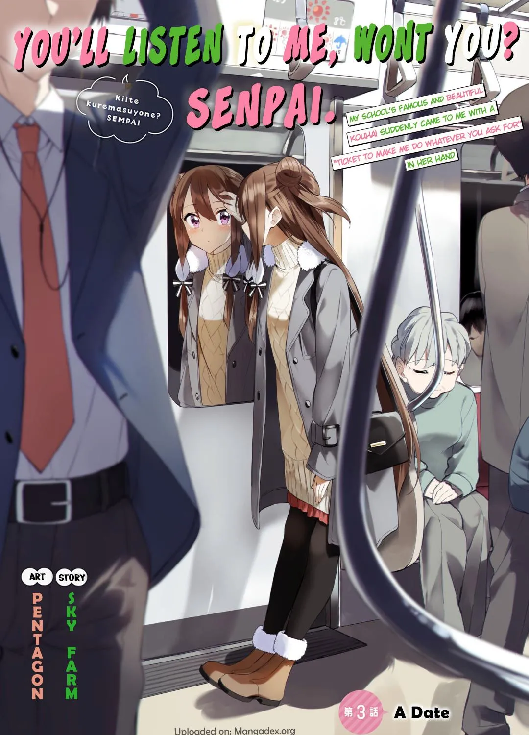 You'll listen to me, won't you? Senpai