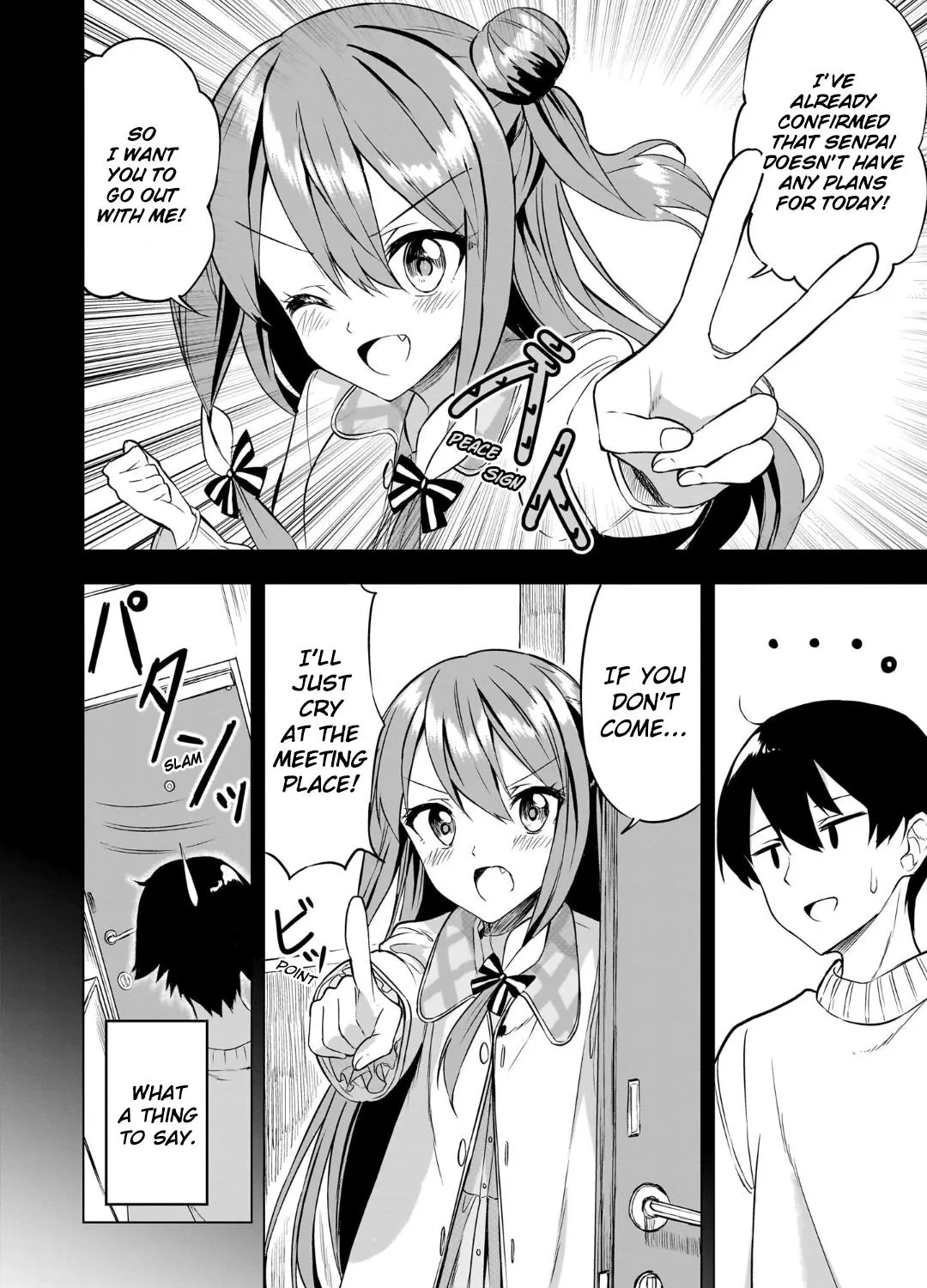 You'll listen to me, won't you? Senpai