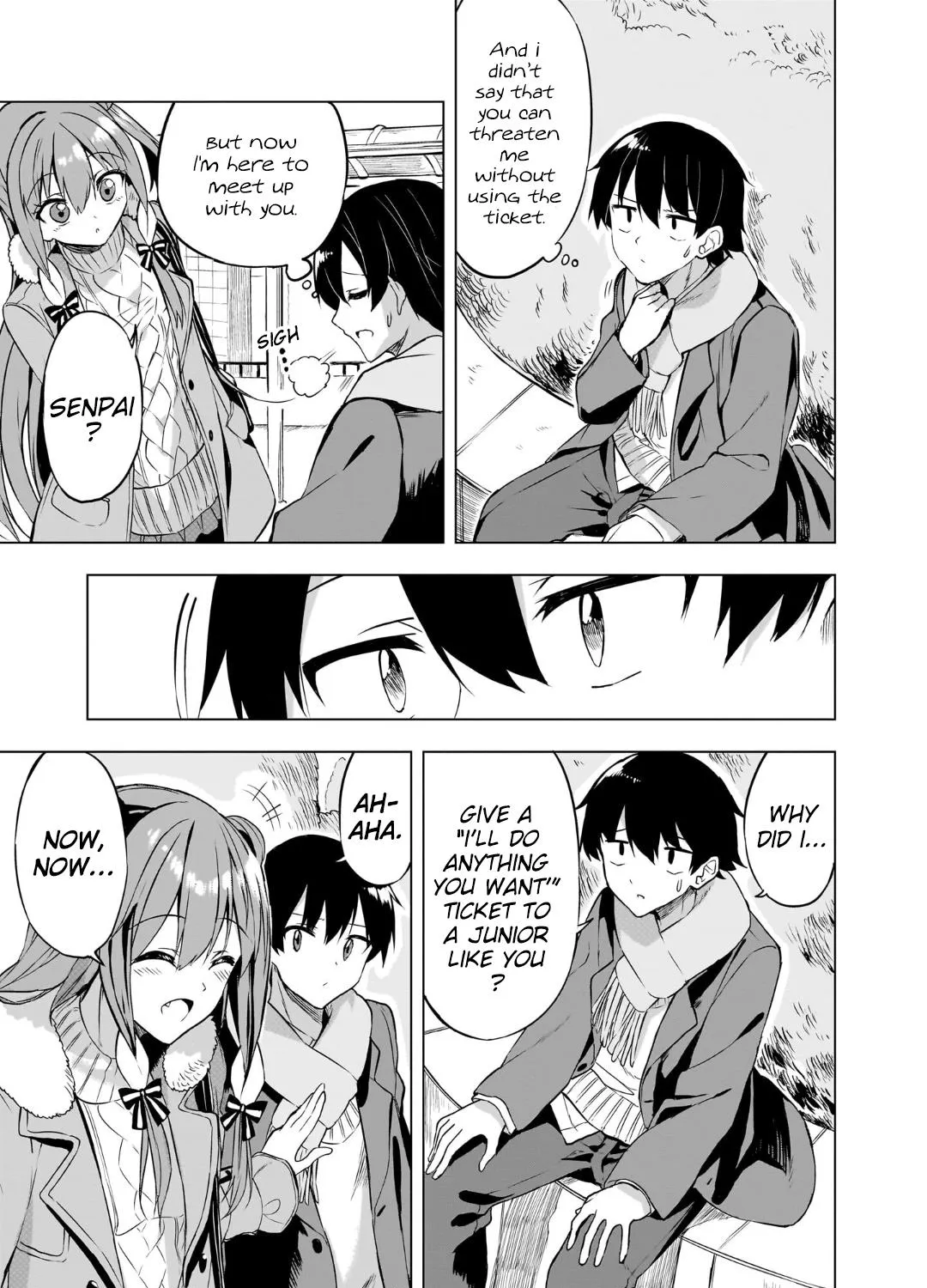 You'll listen to me, won't you? Senpai