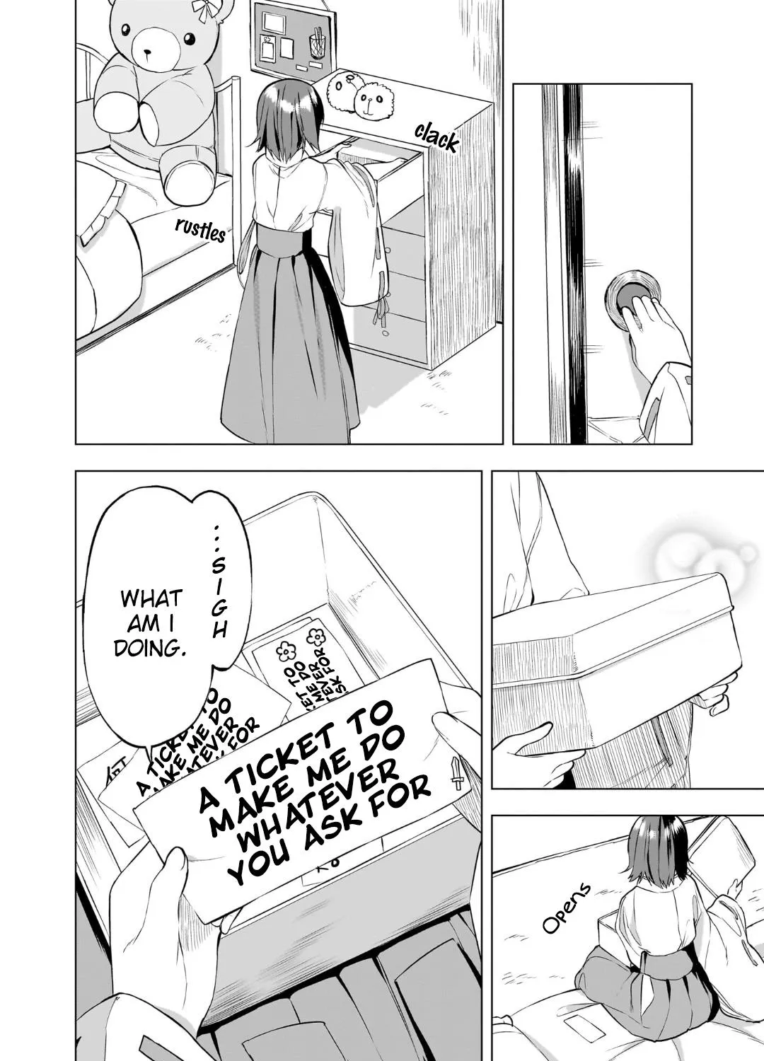 You'll listen to me, won't you? Senpai