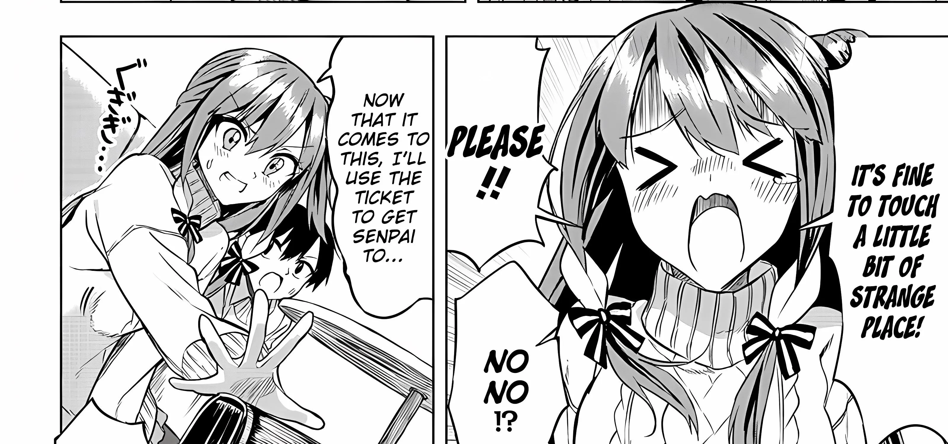 You'll listen to me, won't you? Senpai