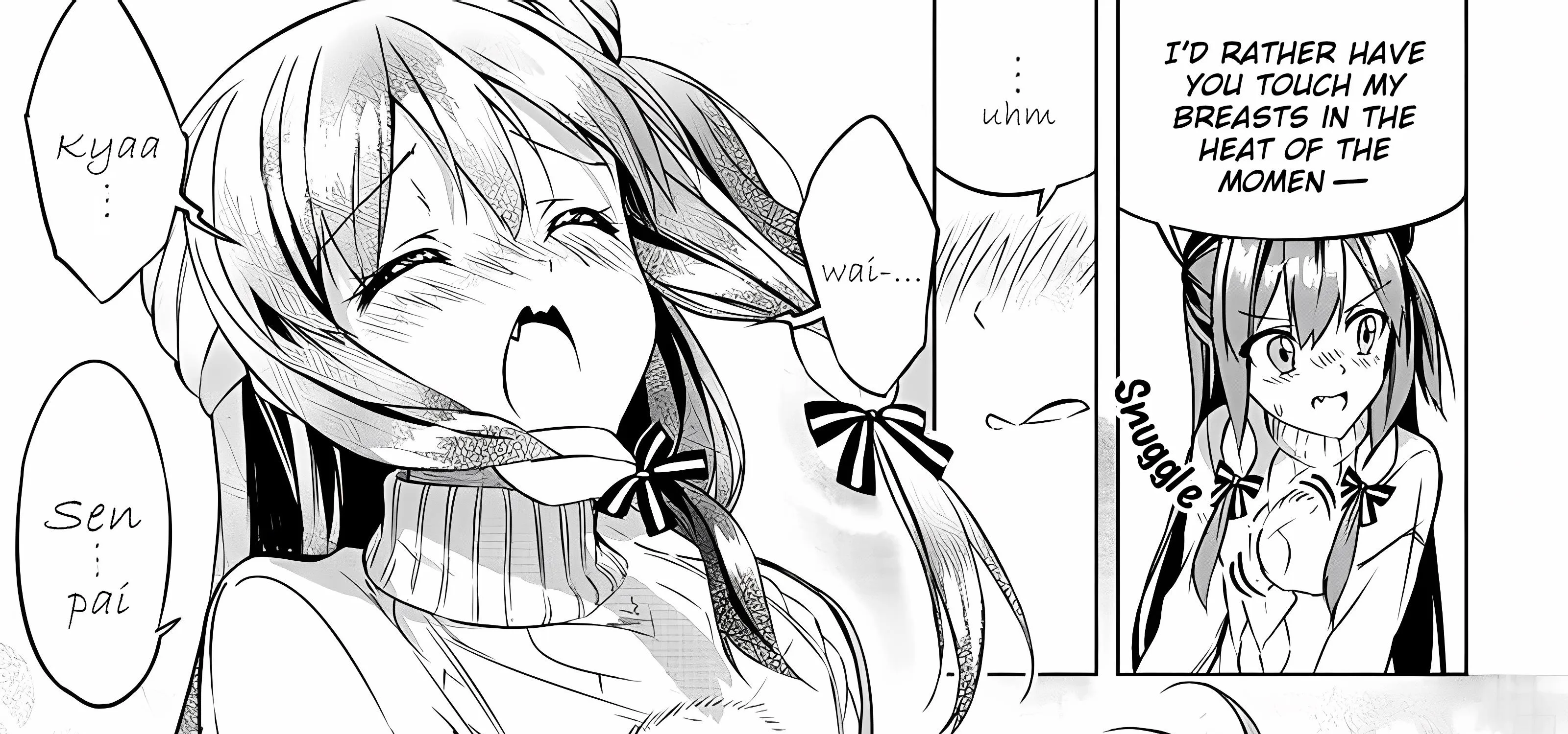 You'll listen to me, won't you? Senpai