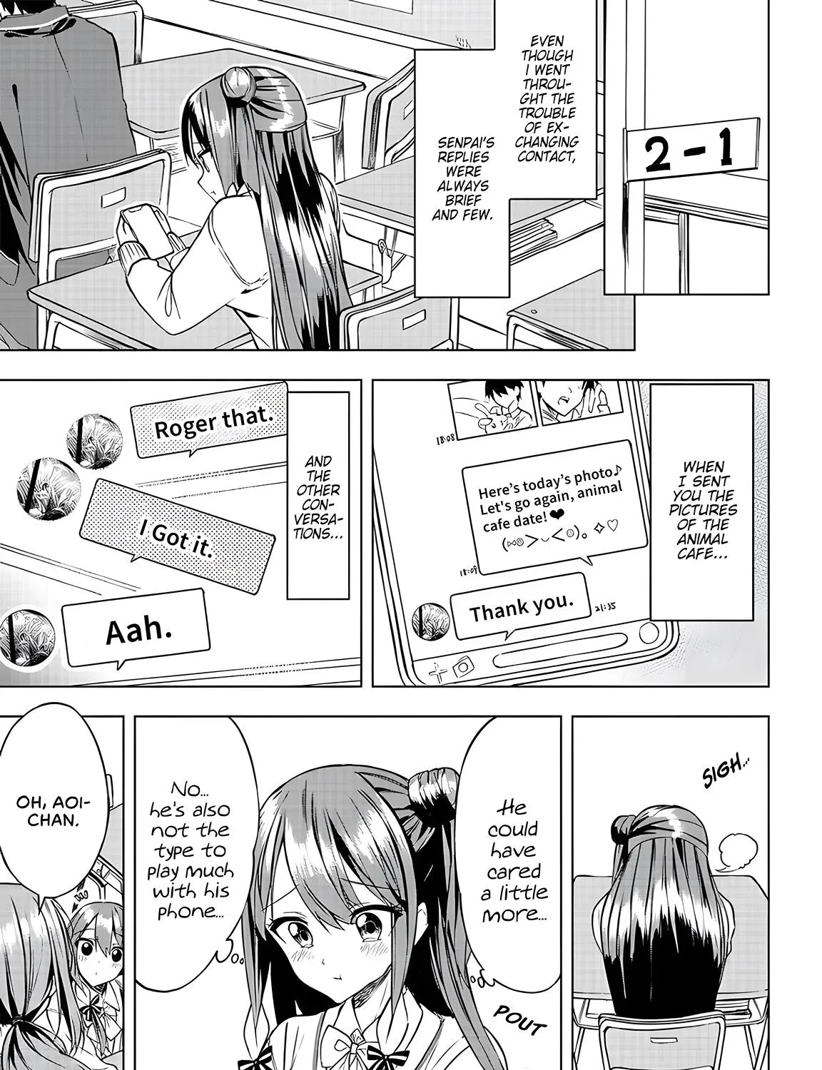 You'll listen to me, won't you? Senpai