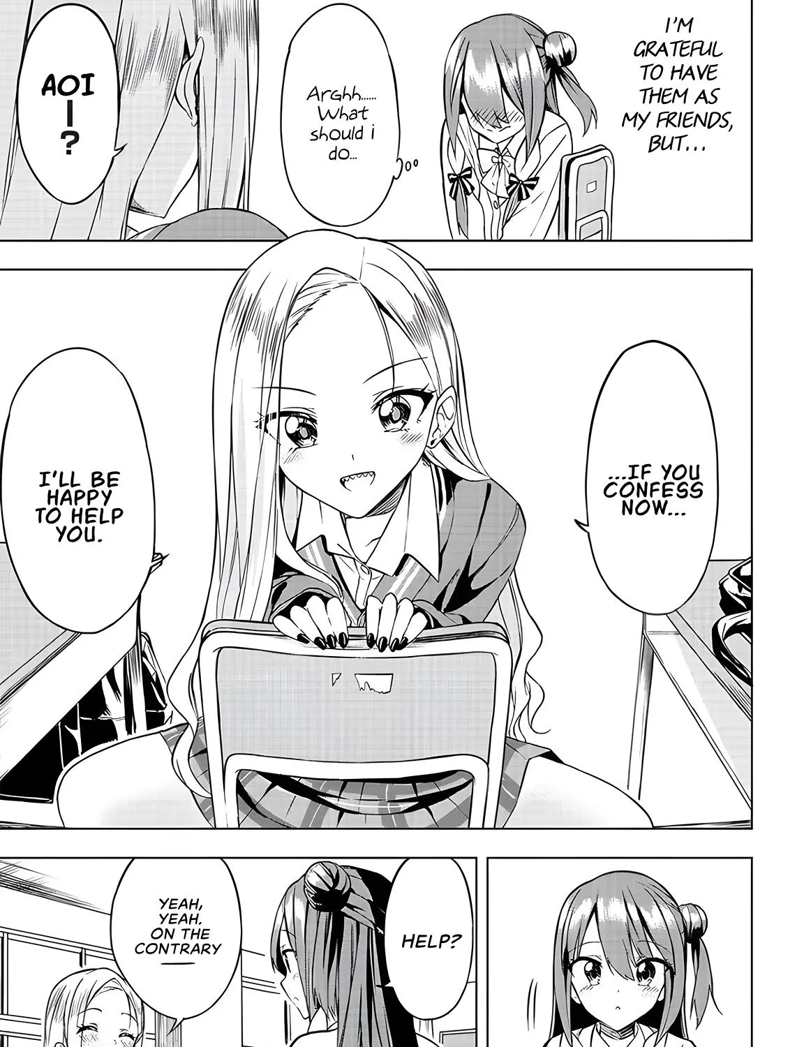 You'll listen to me, won't you? Senpai