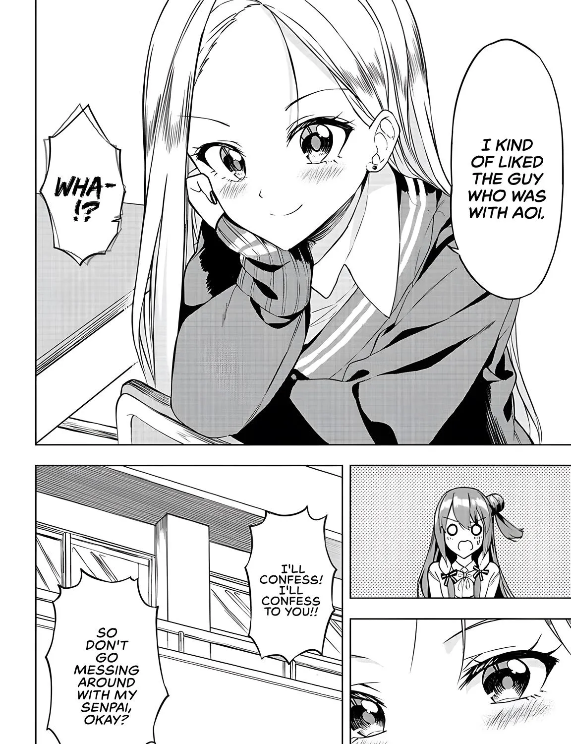 You'll listen to me, won't you? Senpai