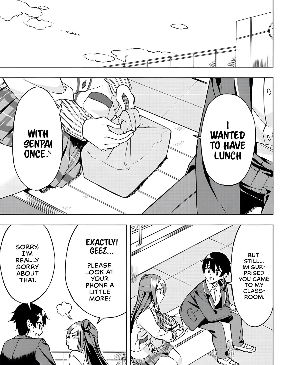 You'll listen to me, won't you? Senpai
