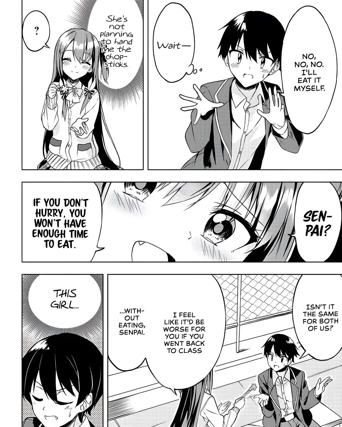 You'll listen to me, won't you? Senpai