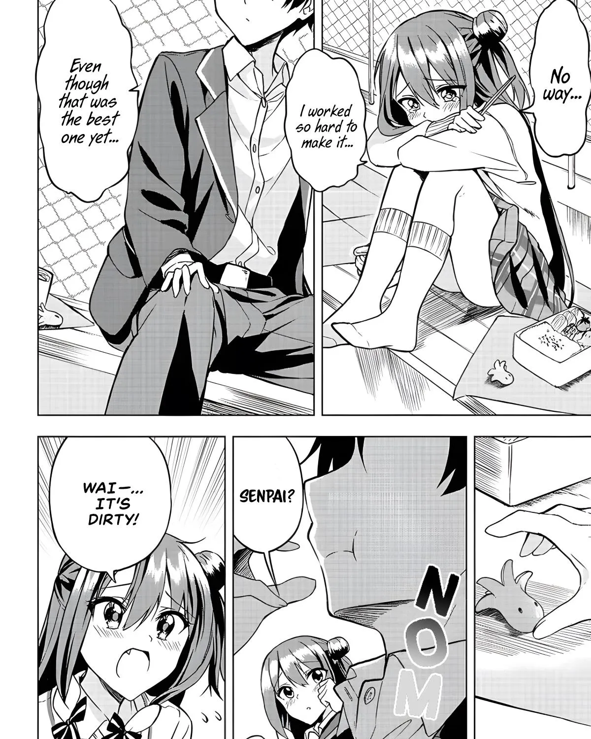 You'll listen to me, won't you? Senpai