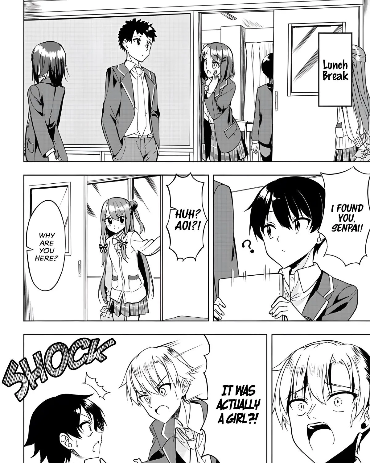You'll listen to me, won't you? Senpai