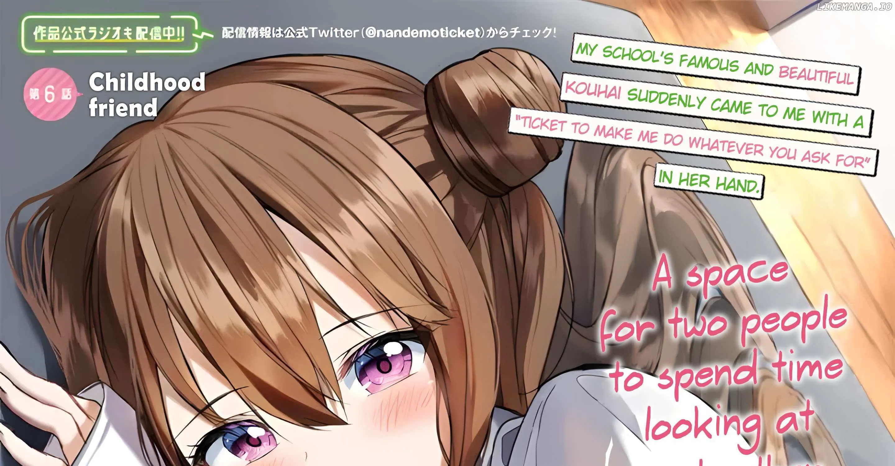 You'll listen to me, won't you? Senpai