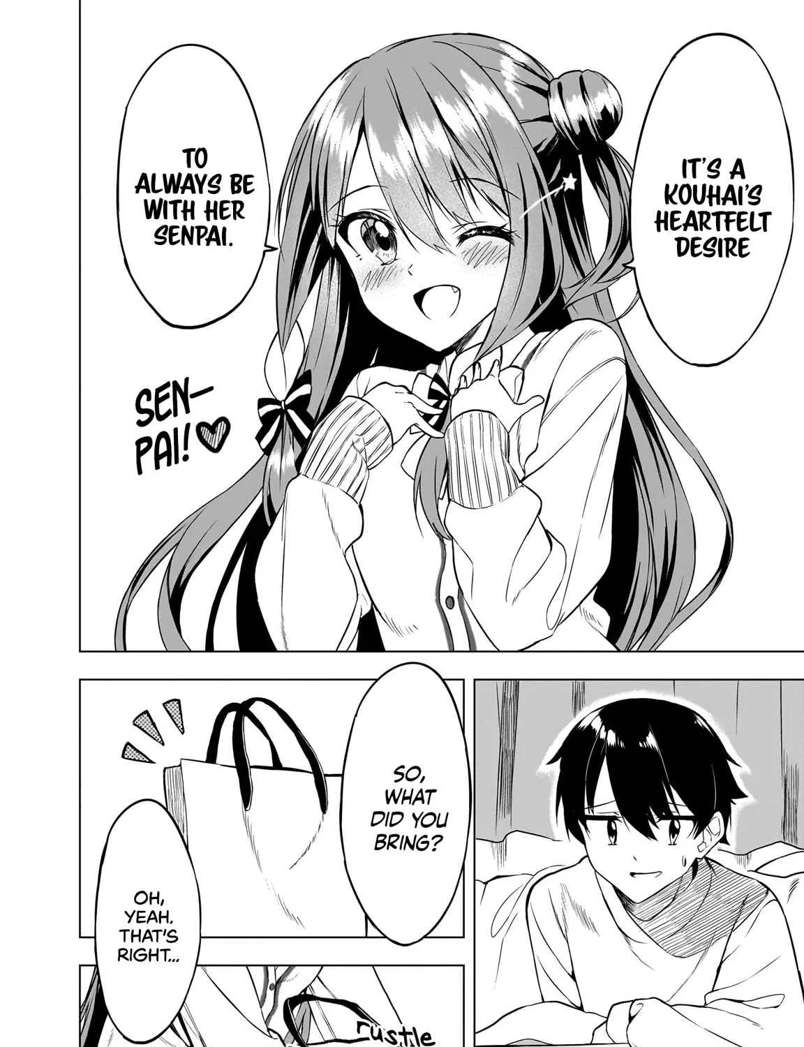 You'll listen to me, won't you? Senpai