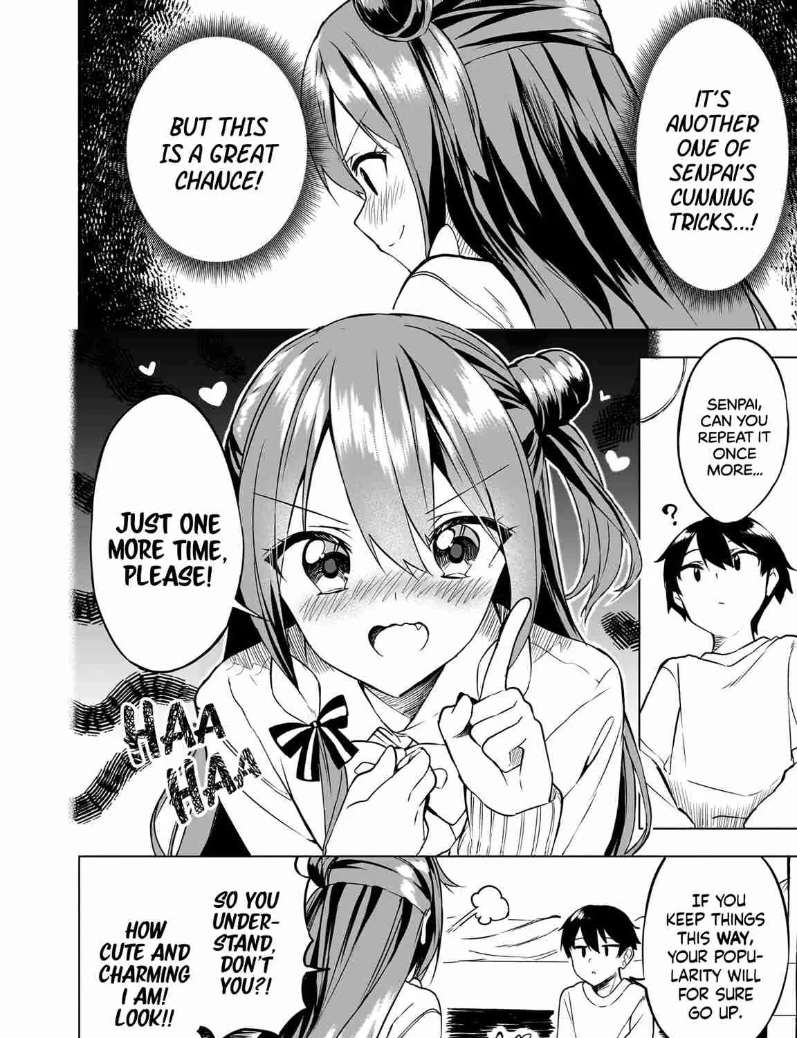 You'll listen to me, won't you? Senpai