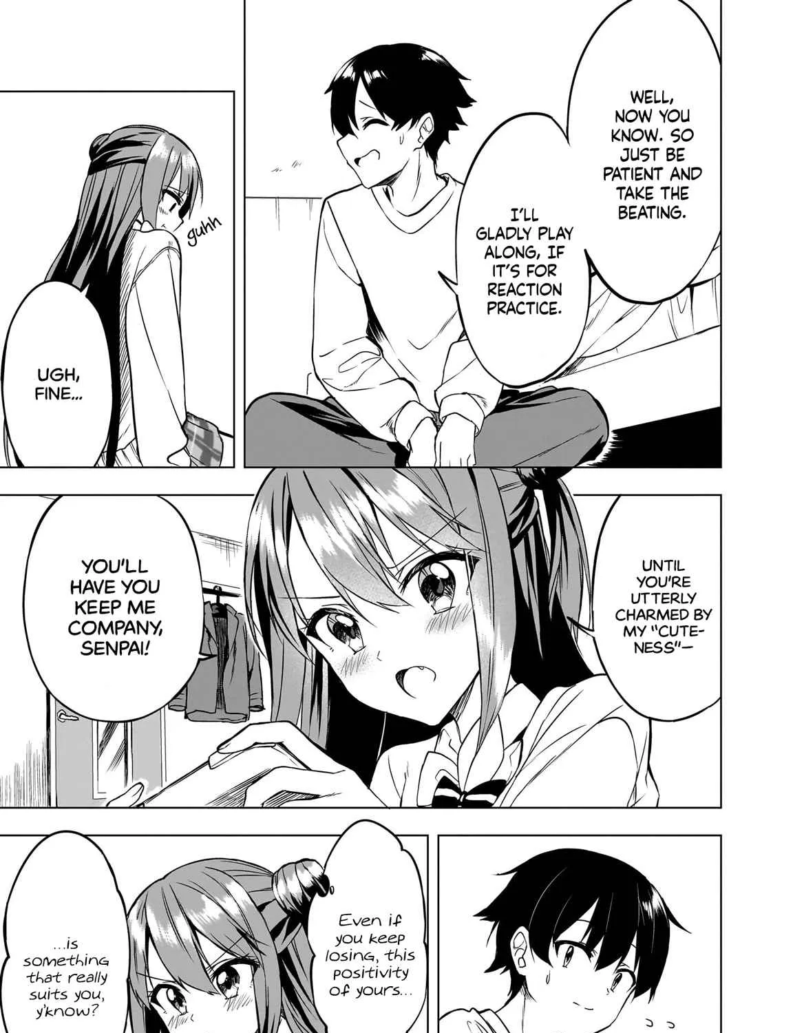 You'll listen to me, won't you? Senpai