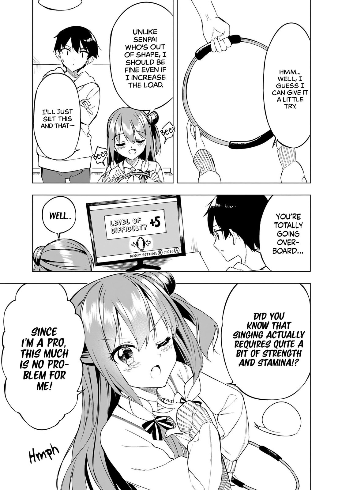 You'll listen to me, won't you? Senpai