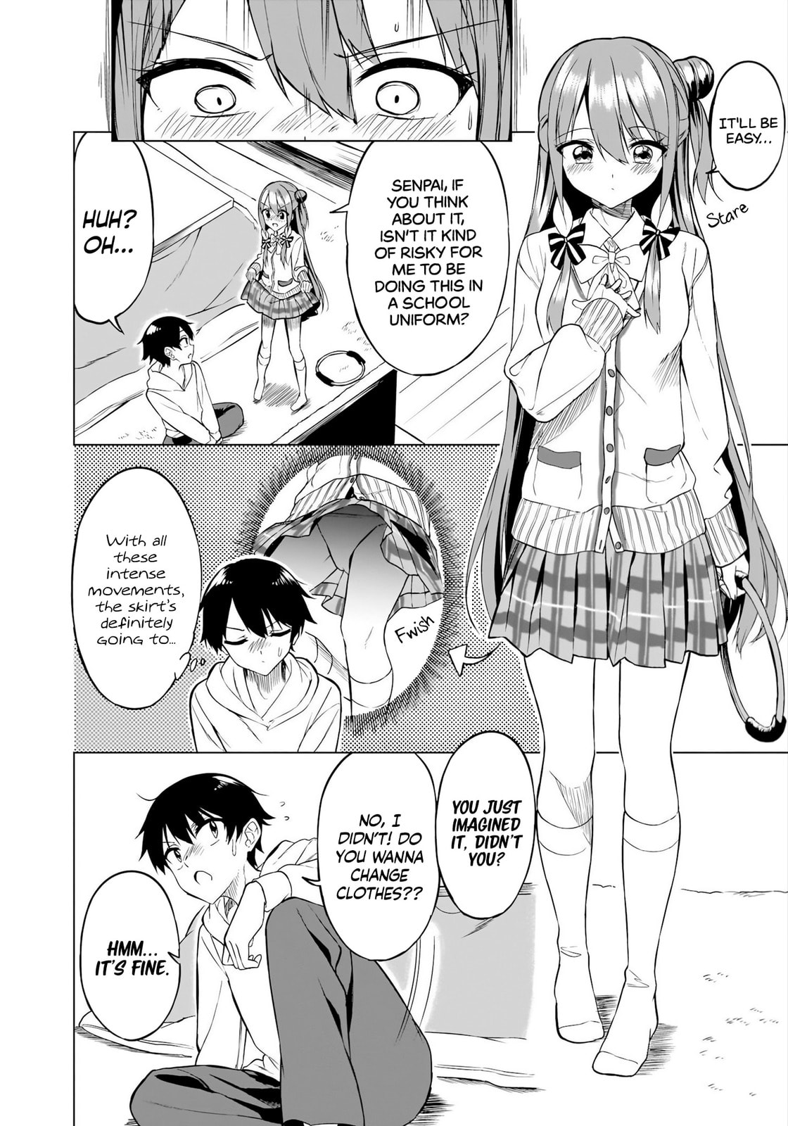 You'll listen to me, won't you? Senpai