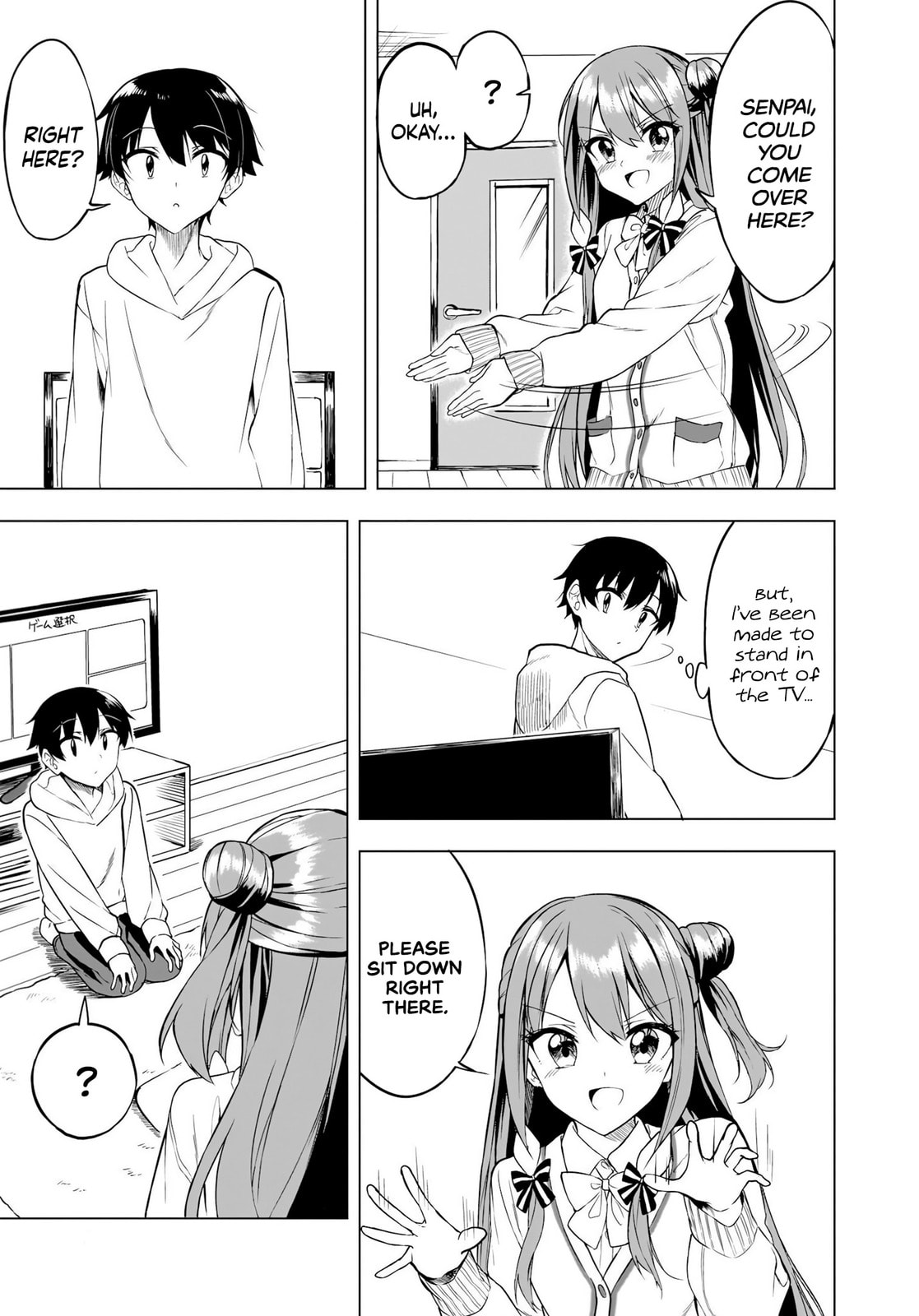 You'll listen to me, won't you? Senpai