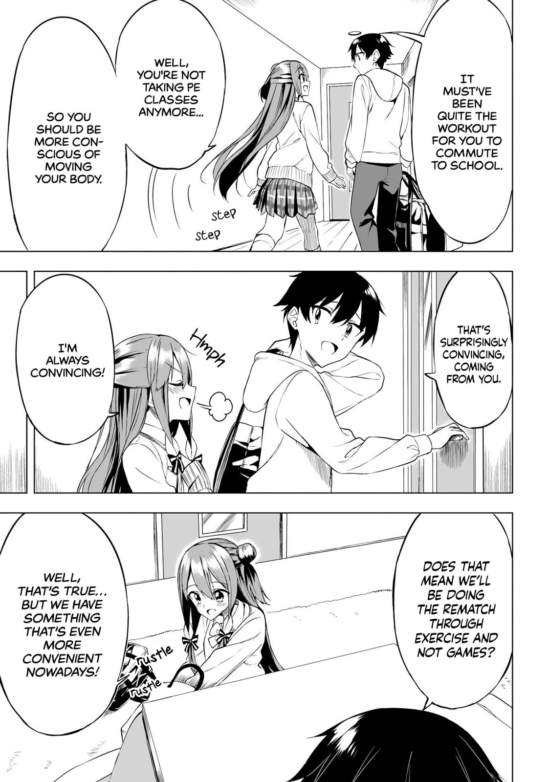 You'll listen to me, won't you? Senpai
