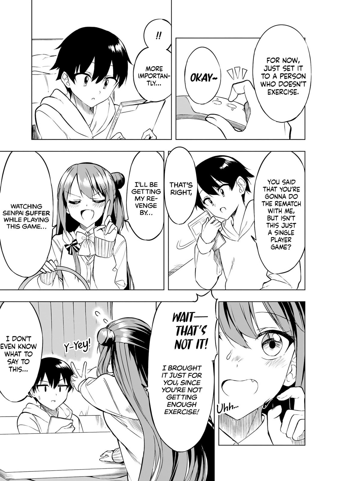 You'll listen to me, won't you? Senpai