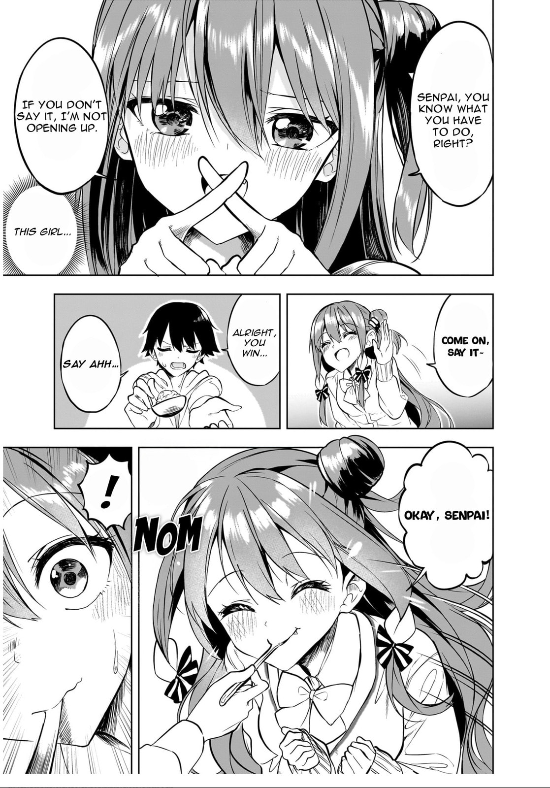 You'll listen to me, won't you? Senpai