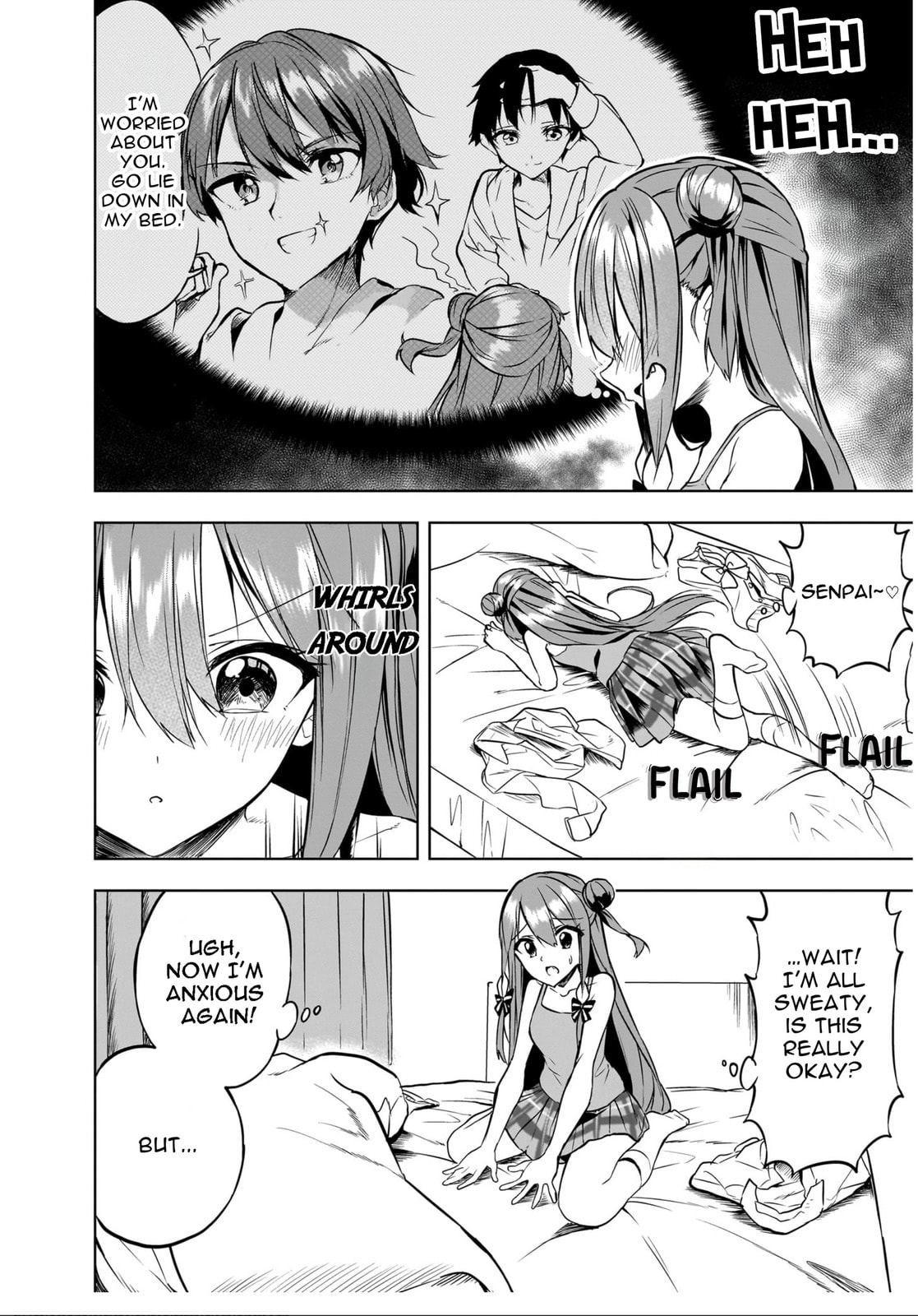 You'll listen to me, won't you? Senpai