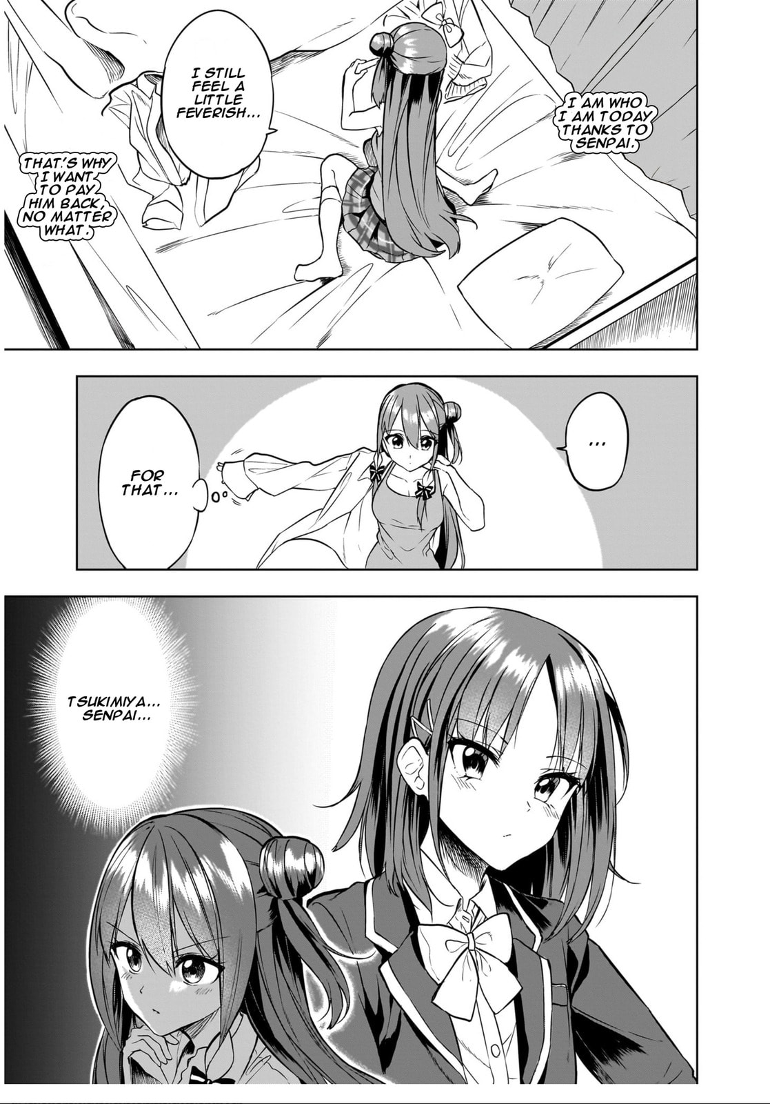 You'll listen to me, won't you? Senpai