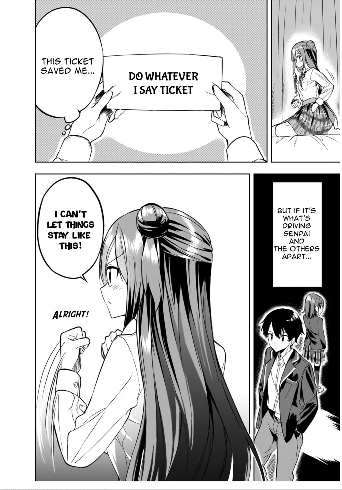 You'll listen to me, won't you? Senpai