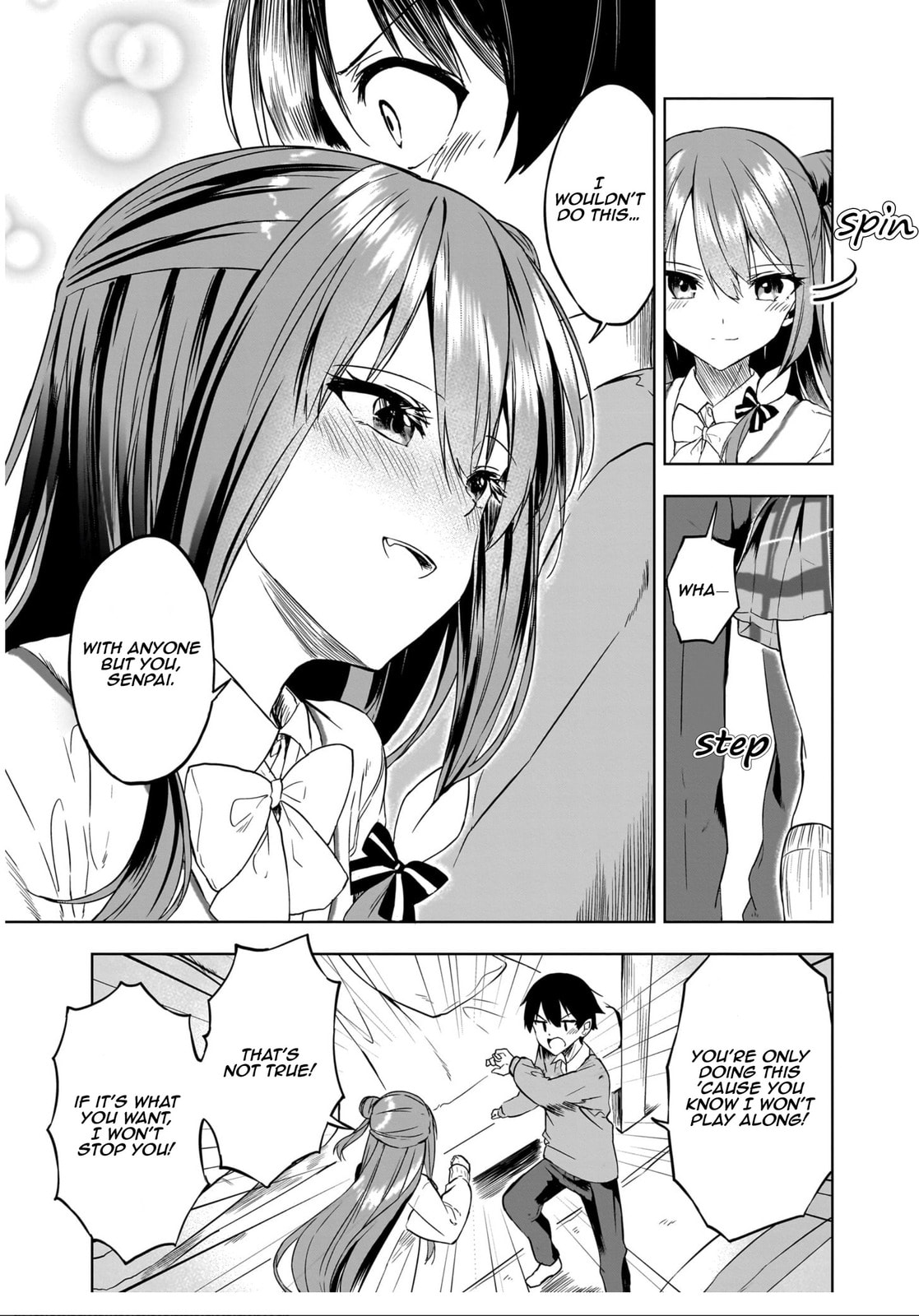 You'll listen to me, won't you? Senpai