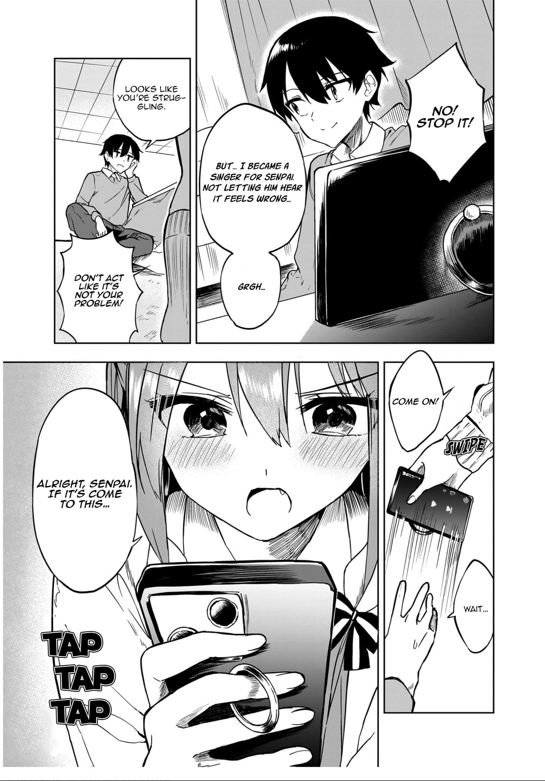 You'll listen to me, won't you? Senpai
