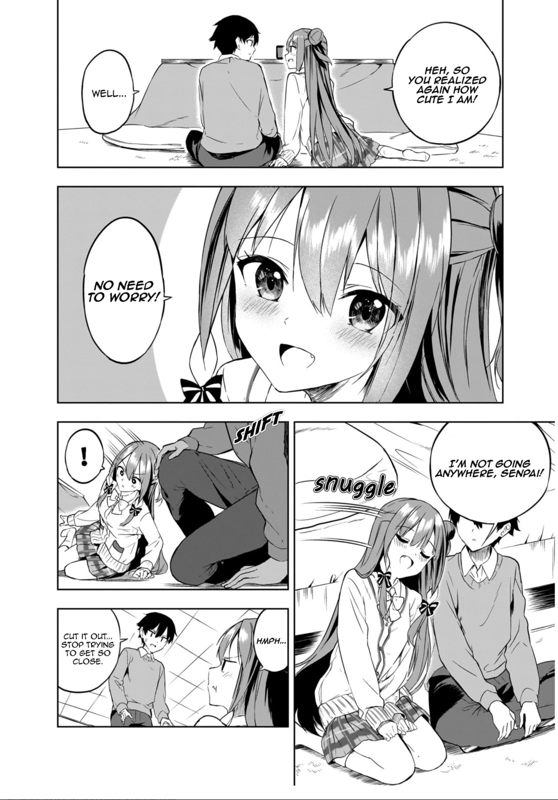 You'll listen to me, won't you? Senpai