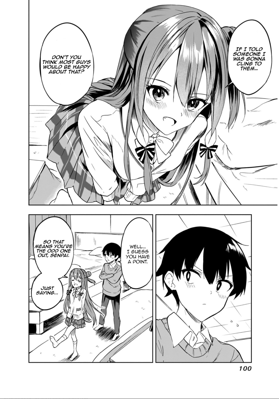 You'll listen to me, won't you? Senpai