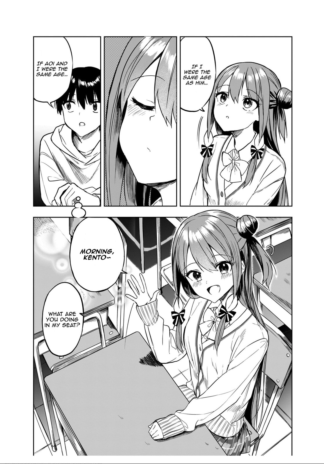 You'll listen to me, won't you? Senpai