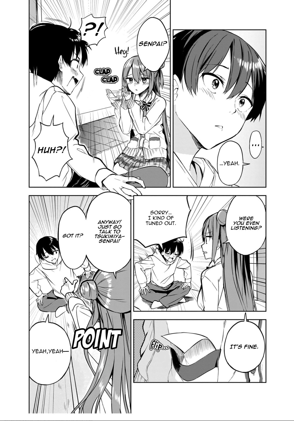 You'll listen to me, won't you? Senpai
