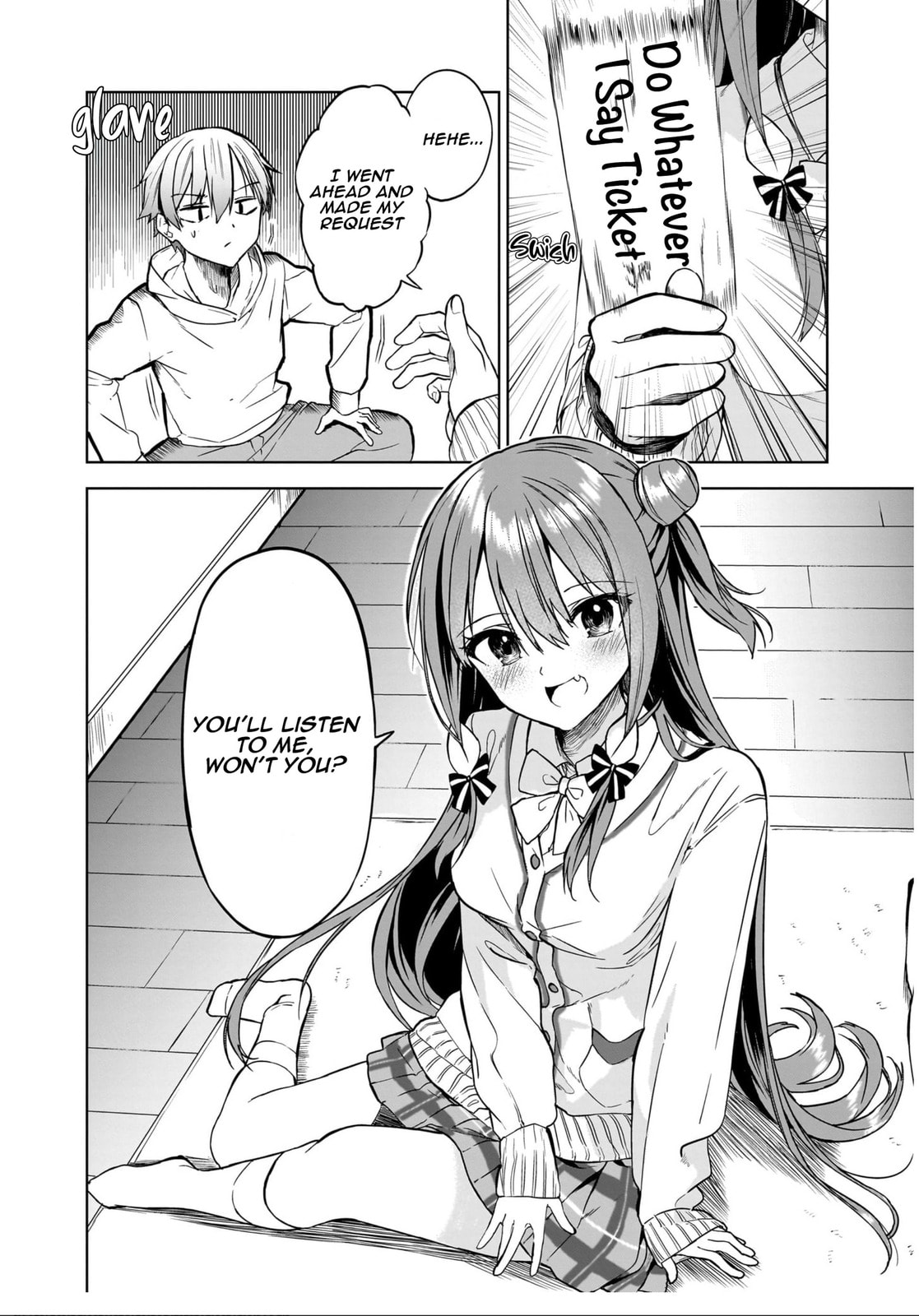 You'll listen to me, won't you? Senpai