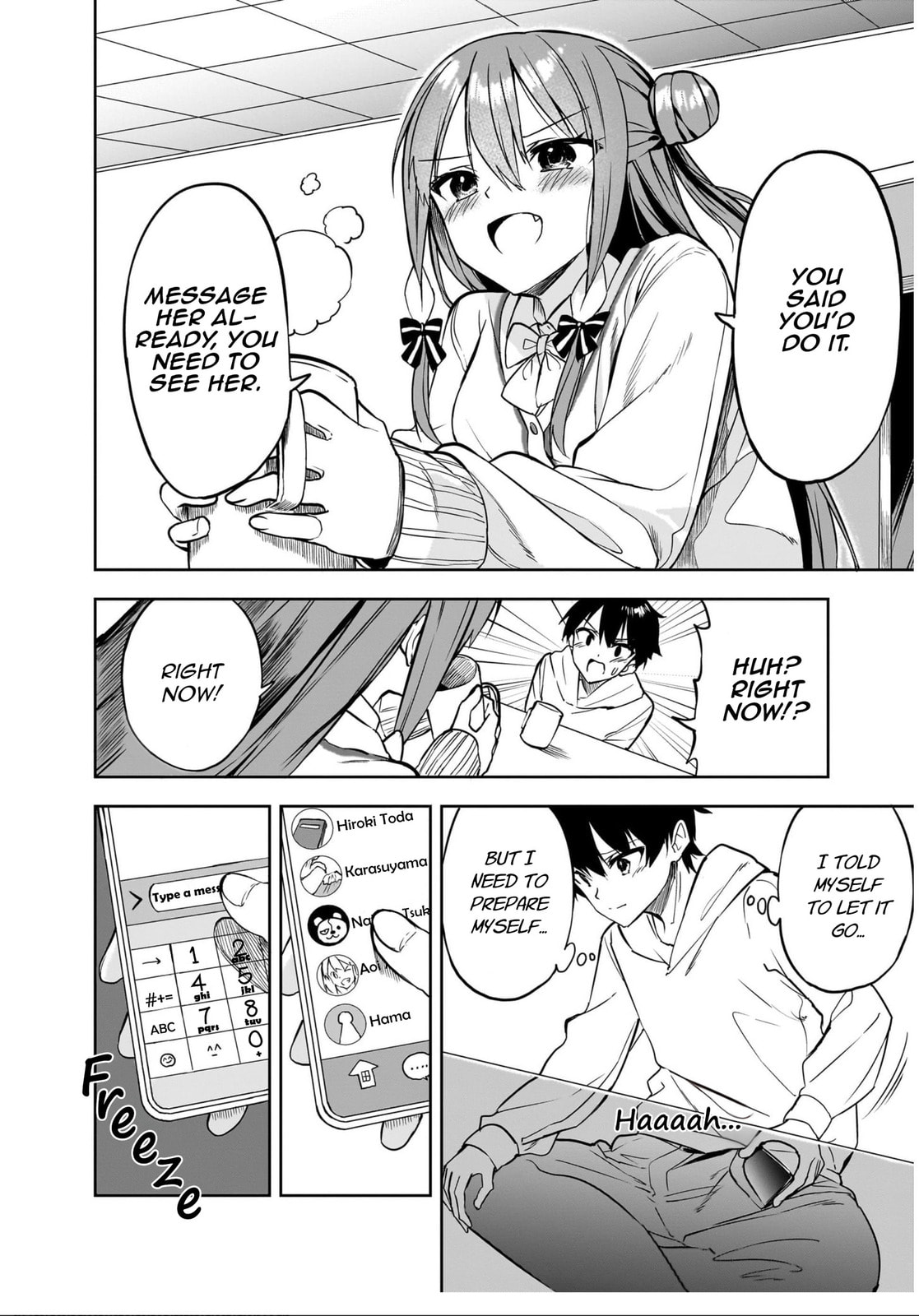 You'll listen to me, won't you? Senpai