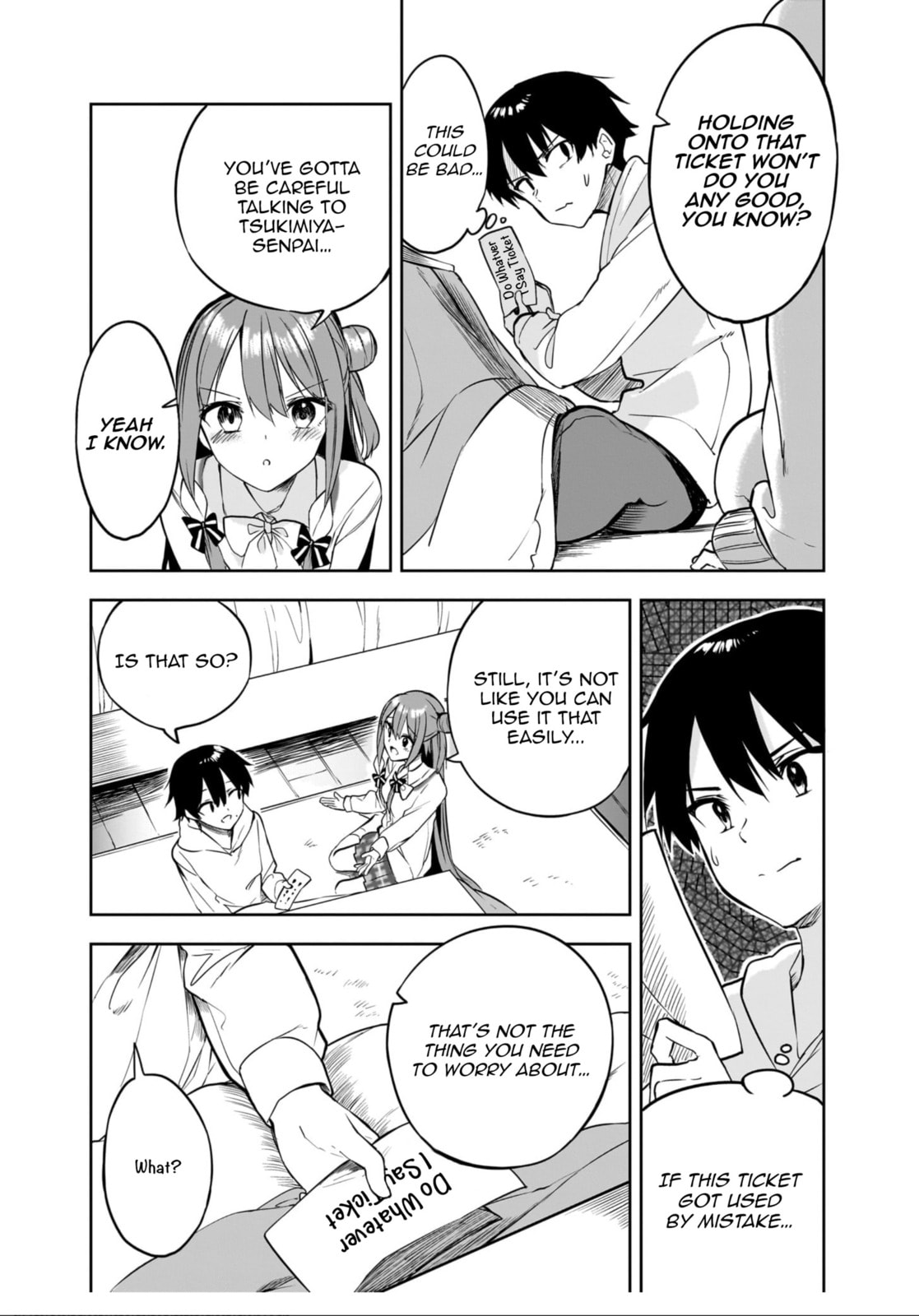 You'll listen to me, won't you? Senpai