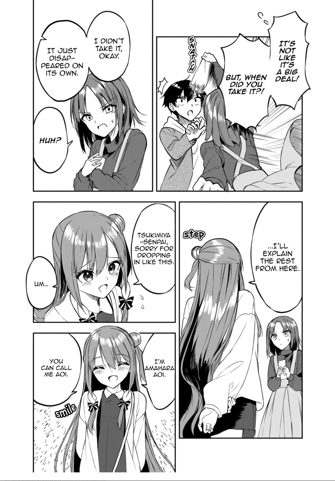 You'll listen to me, won't you? Senpai