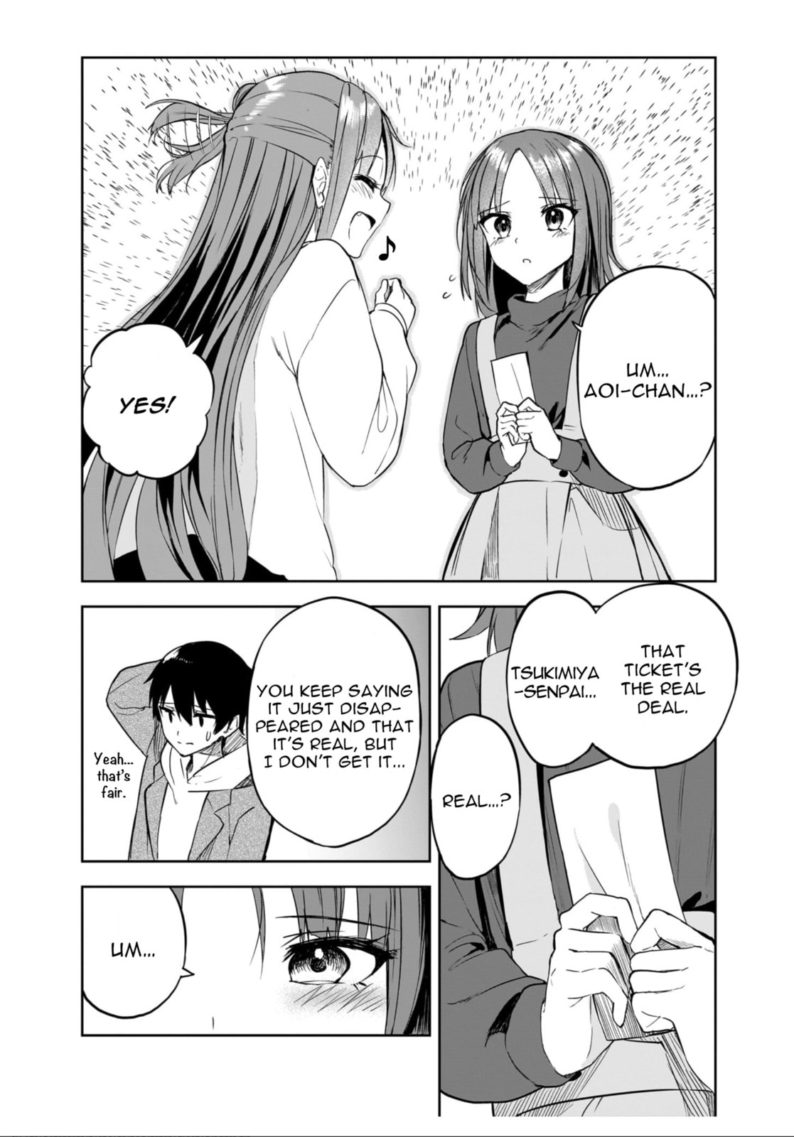 You'll listen to me, won't you? Senpai